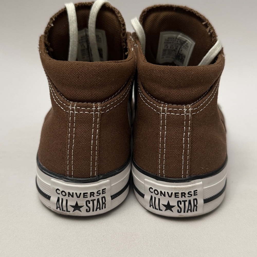 Converse Chuck Taylor All Star Madison Mid Sneakers in Bear Nap Brown Size 7.5 - Picture 4 of 7